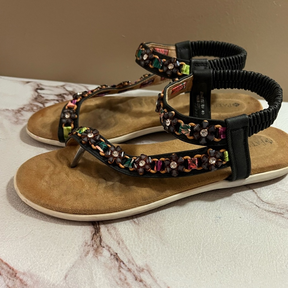 Patrizia by Spring Step JEUNESSE Women's Sandals Size 9.5 (40)